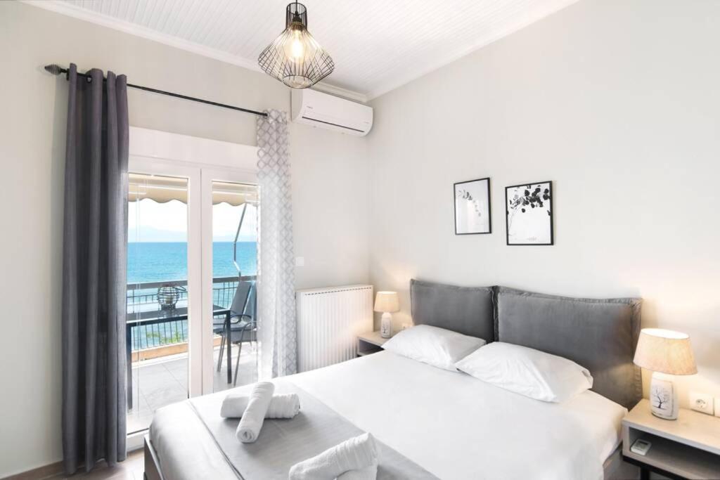 尼亚伊拉克利亚Endless Sea View House别墅 外观 照片